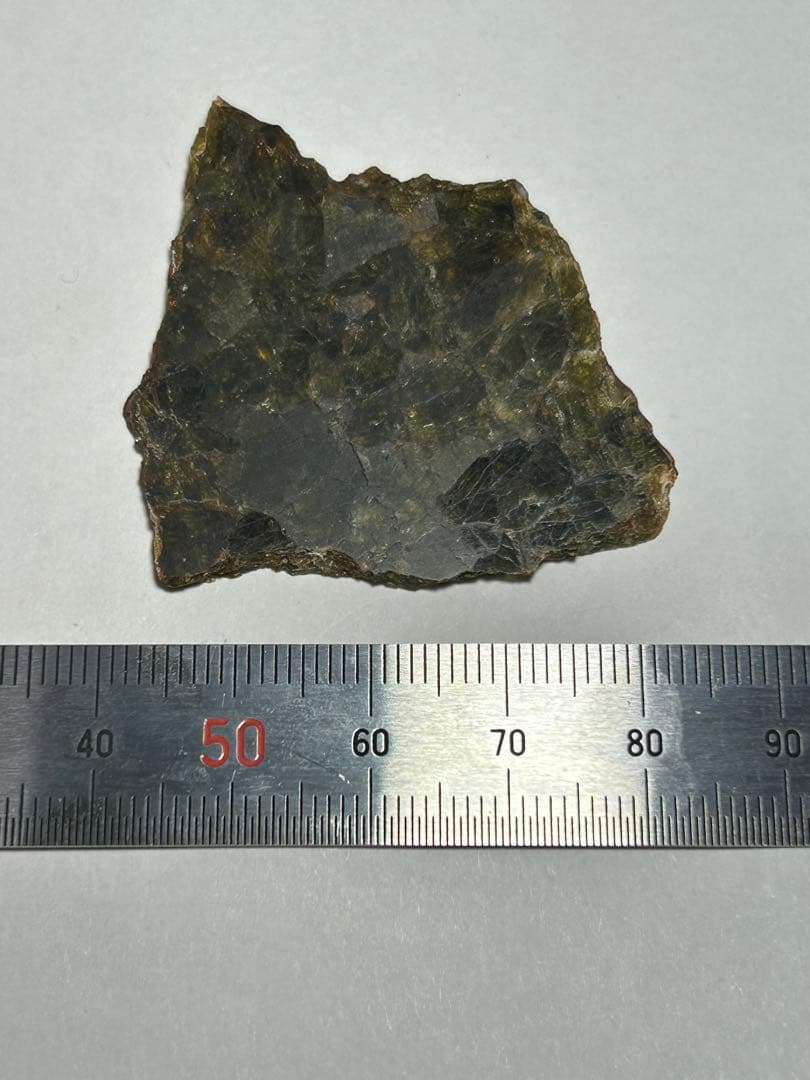 石質　隕石　NWA 7831　ダイオジェナイト　スライス　7.29g　証明書付き