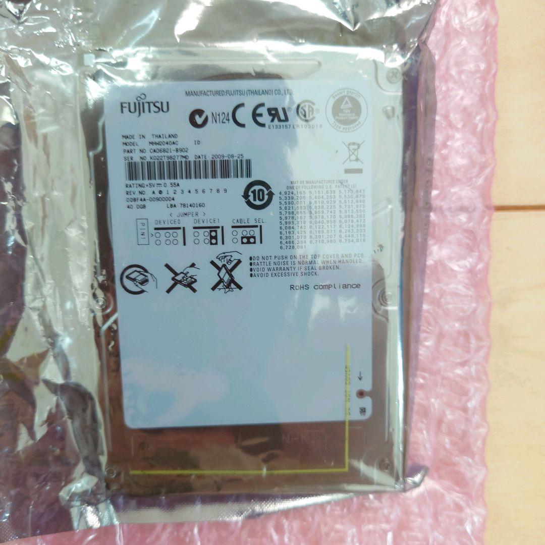 Fujitsu PATA HDD 40GB 2個セット IDE接続