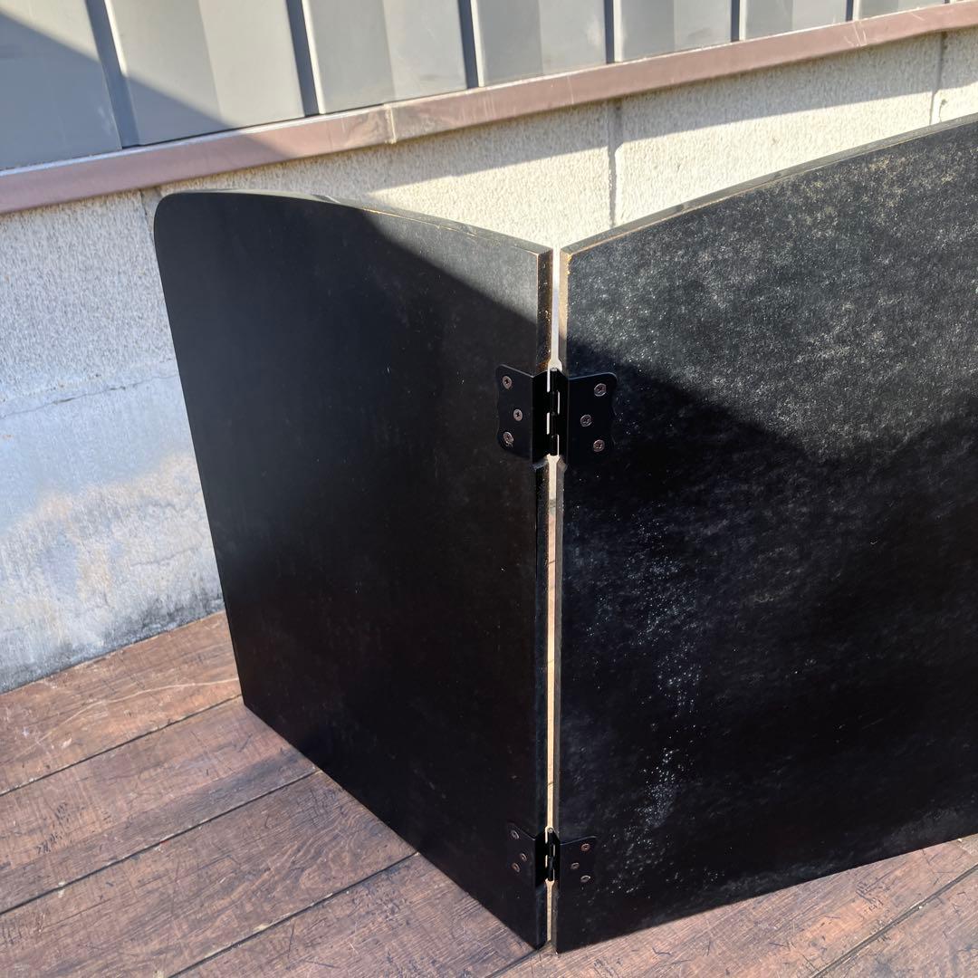 B-2 美品 高級 御屏風 金彩 山水 3枚折 伝統工芸品 雛人形 五月人形