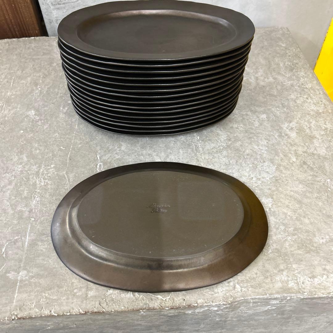 【6枚セット】リムプレート　アンティーク調