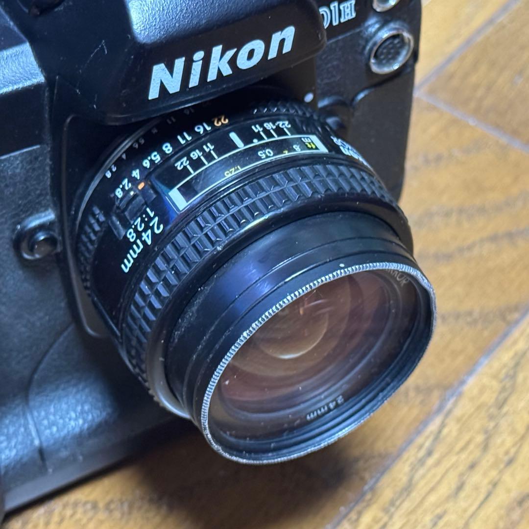 こ*す様 【ジャンク】ニコンD1Hボディ+ 24mm f2.8