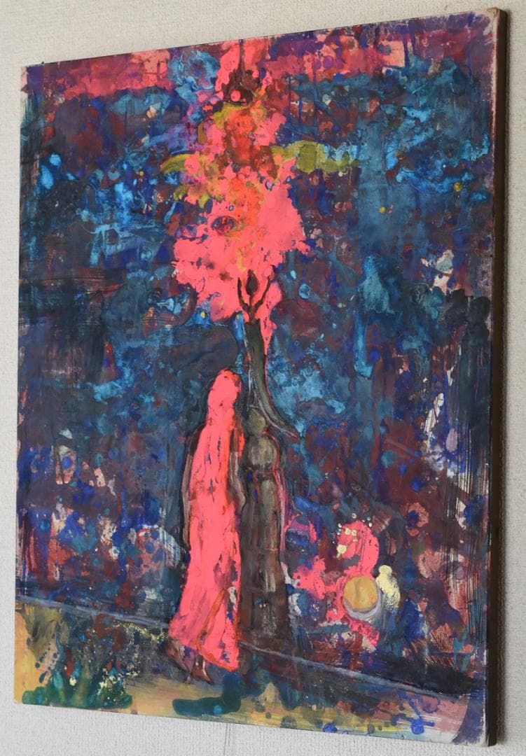 文化勲章受章作家★日本画家・堂本印象　希少抽象画原画作品