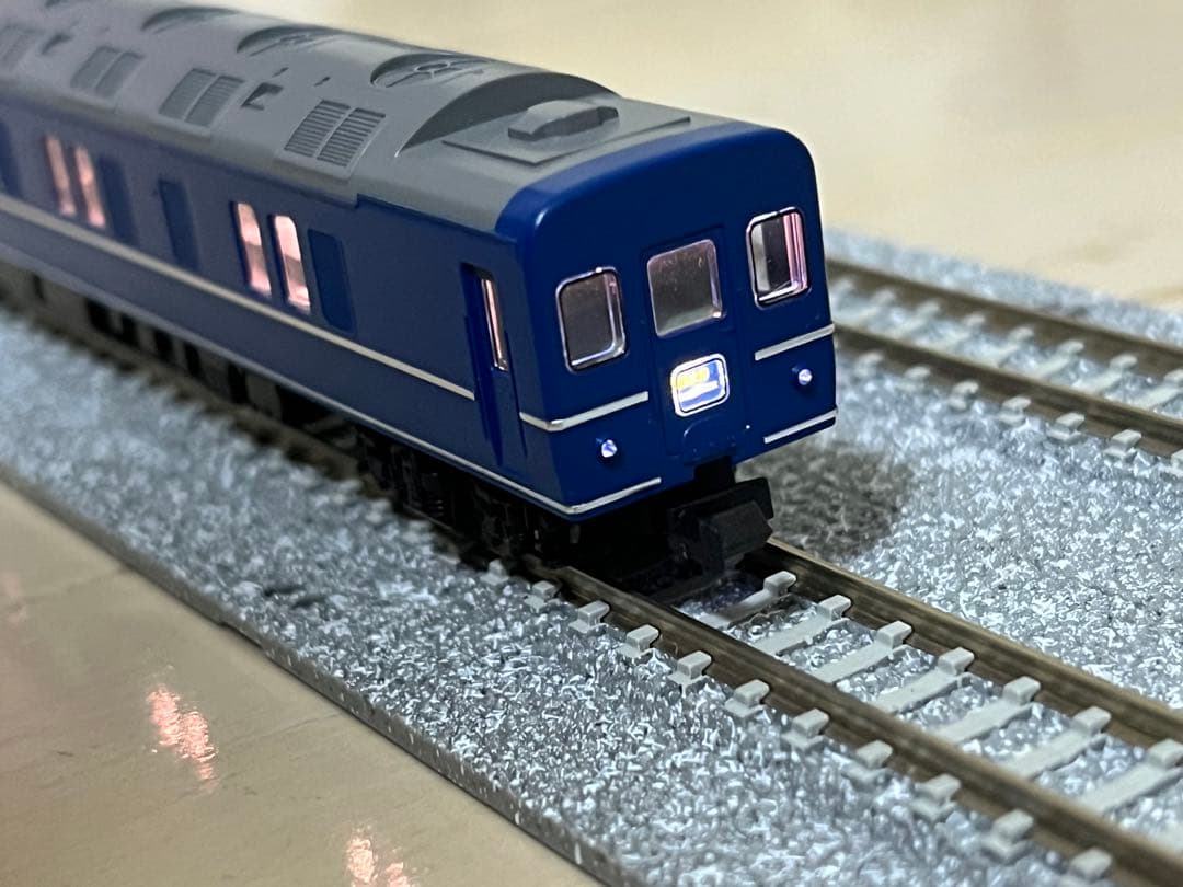 ジャンク:室内灯付 TOMIX 24系25形 日本海 JR西日本仕様　92816