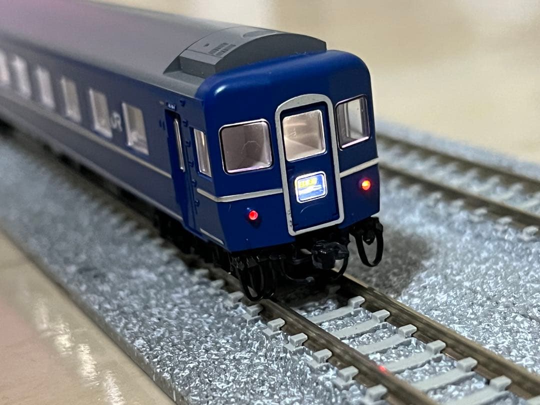 ジャンク:室内灯付 TOMIX 24系25形 日本海 JR西日本仕様　92816