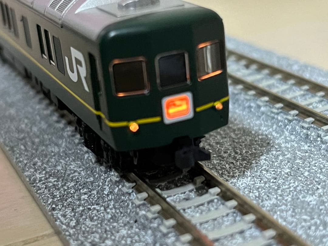 ジャンク:室内灯付 TOMIX 24系25形 日本海 JR西日本仕様　92816