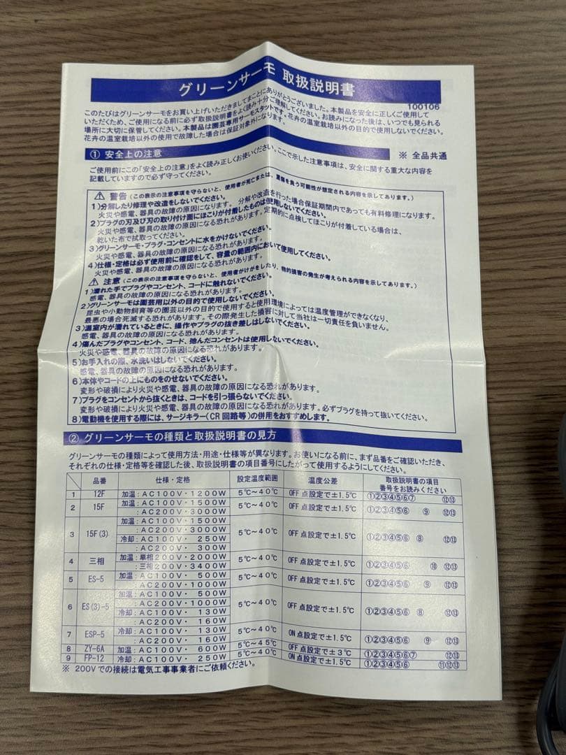 昭和精機工業　グリーンサーモ 12F