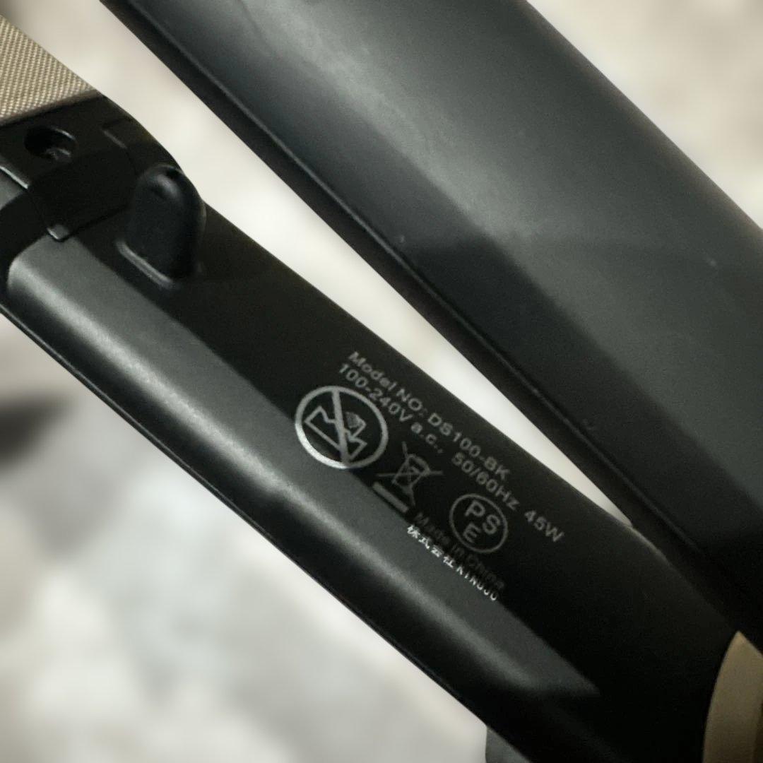 KINUJO 絹女　ストレートヘアアイロン　DS100-BK