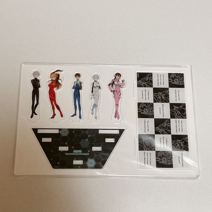 エヴァンゲリオン ジオラマアクリルスタンド 5人のパイロット