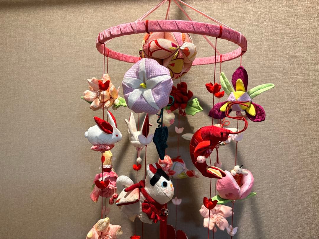 豪華つるし雛No.188・ひな祭り・桃の節句・さげもん吊るし飾り・初節句飾り