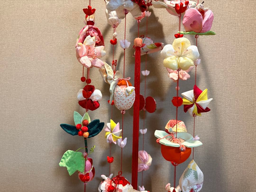 豪華つるし雛No.188・ひな祭り・桃の節句・さげもん吊るし飾り・初節句飾り