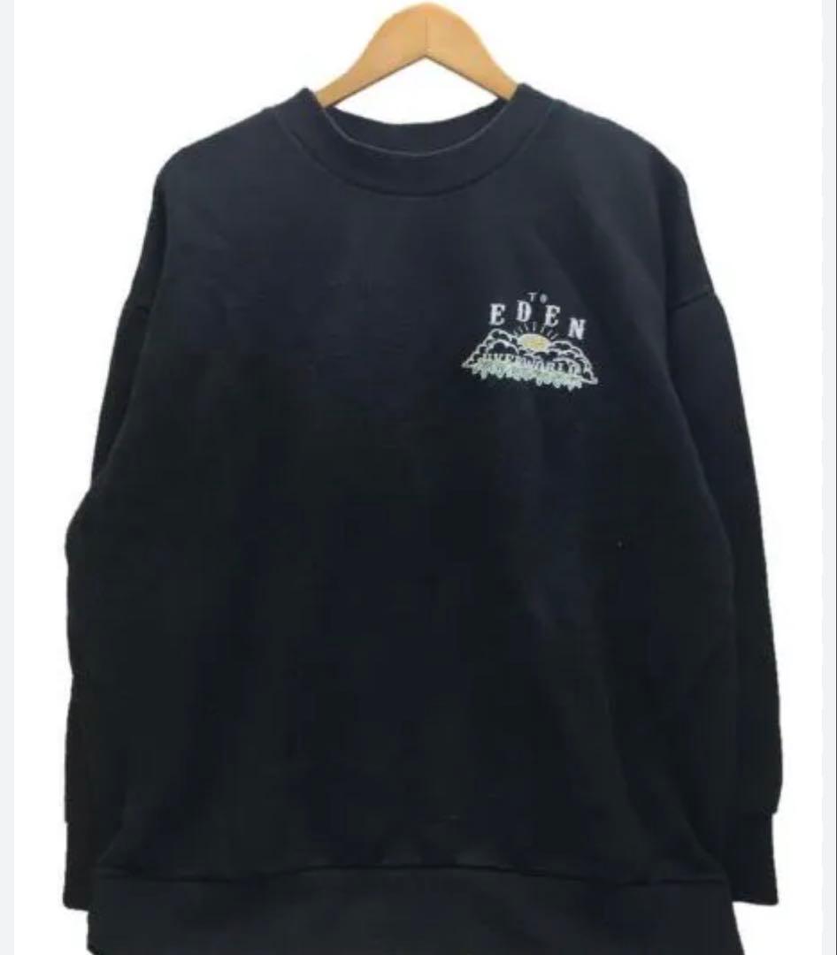 UVER world EDEN ブラック スウェット
