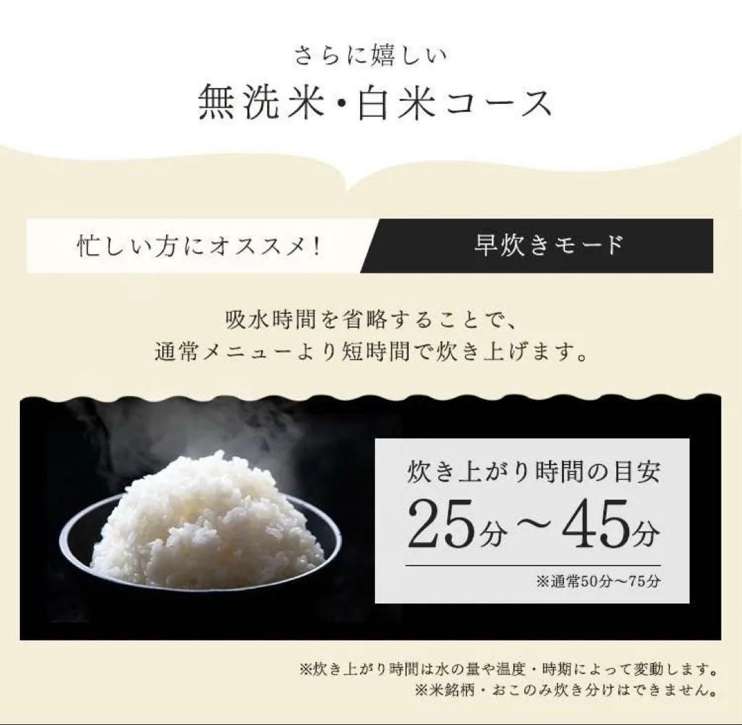 ✨極美品✨アイリスオーヤマ炊飯器一升炊きRC-ME10-Bブラック 24年製