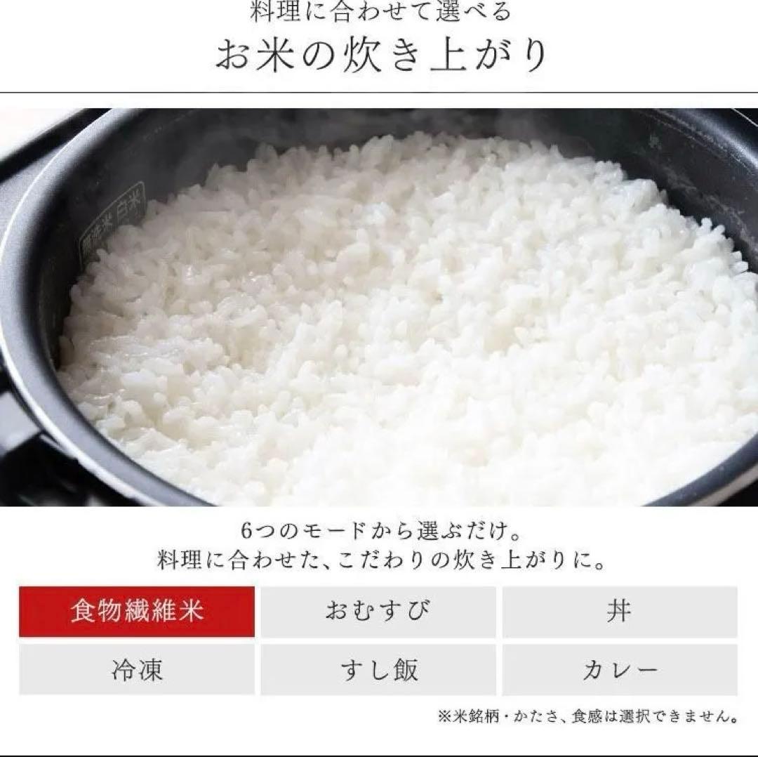 ✨極美品✨アイリスオーヤマ炊飯器一升炊きRC-ME10-Bブラック 24年製