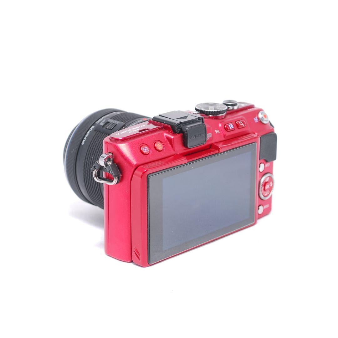 ❤即購入1000円OFF❤OLYMPUS PEN E-PL6 REDレンズキット