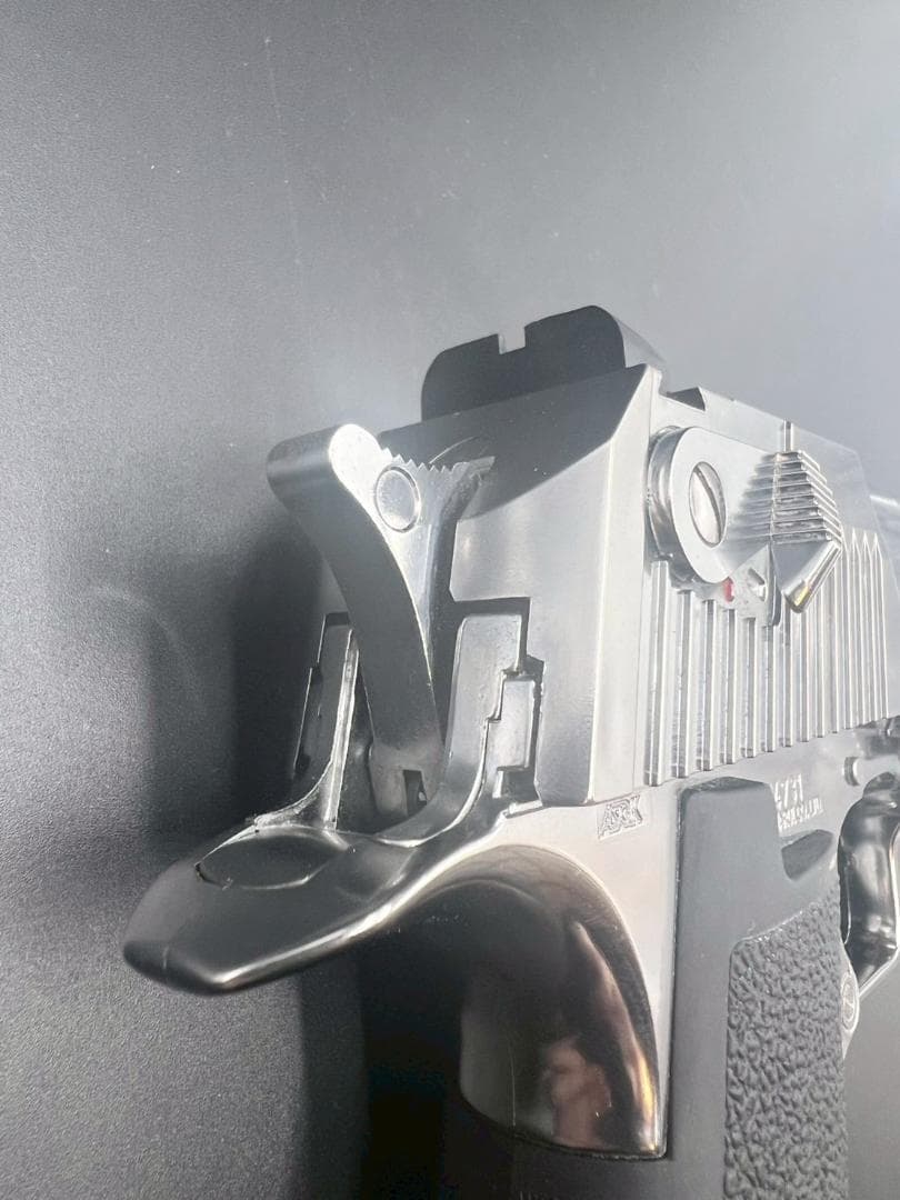 【美品】デザートイーグル　エアーガン　.50AE クロームステンレス