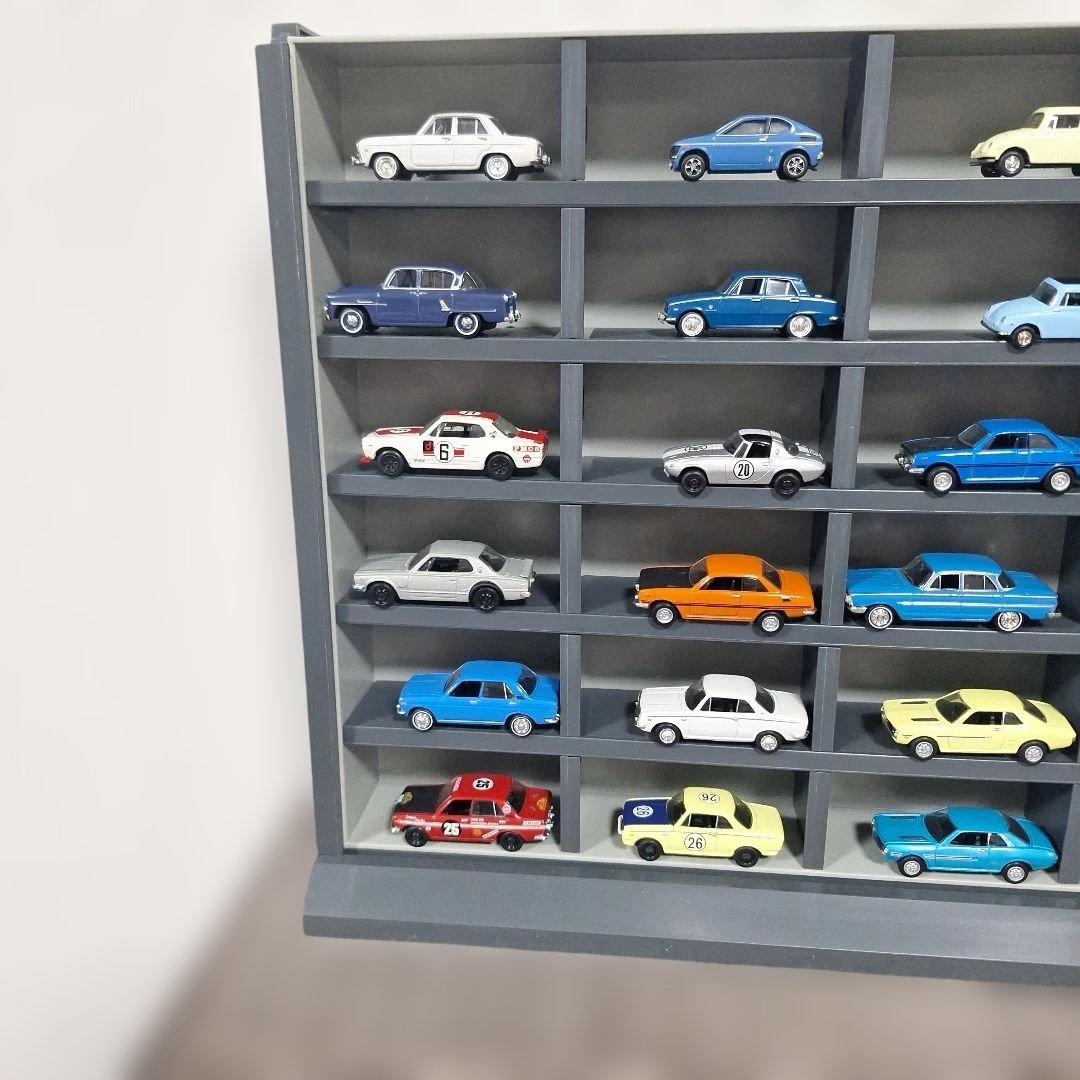 ミニカー 24台セット ディスプレイケース付き