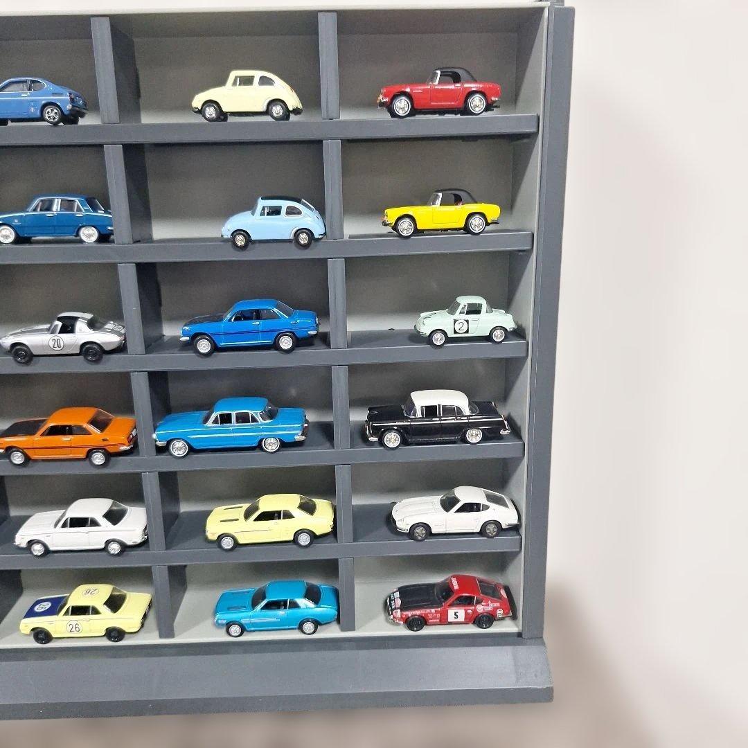 ミニカー 24台セット ディスプレイケース付き