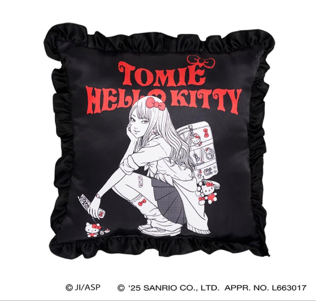 新品！ ハローキティ 富江 エニマイくじ A賞 フリル付きクッション サンリオ