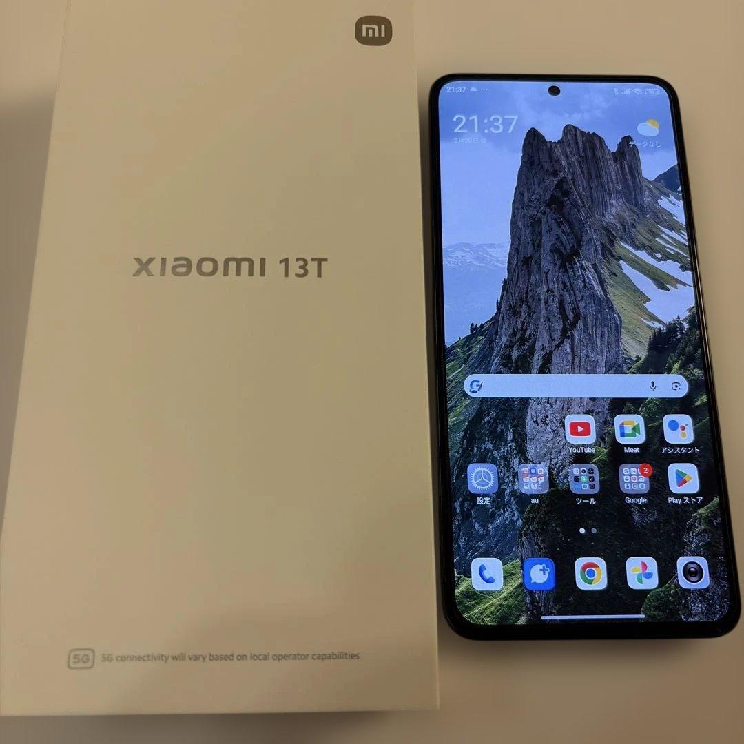 美品　Xiaomi 13T 256GB 本体 箱付き