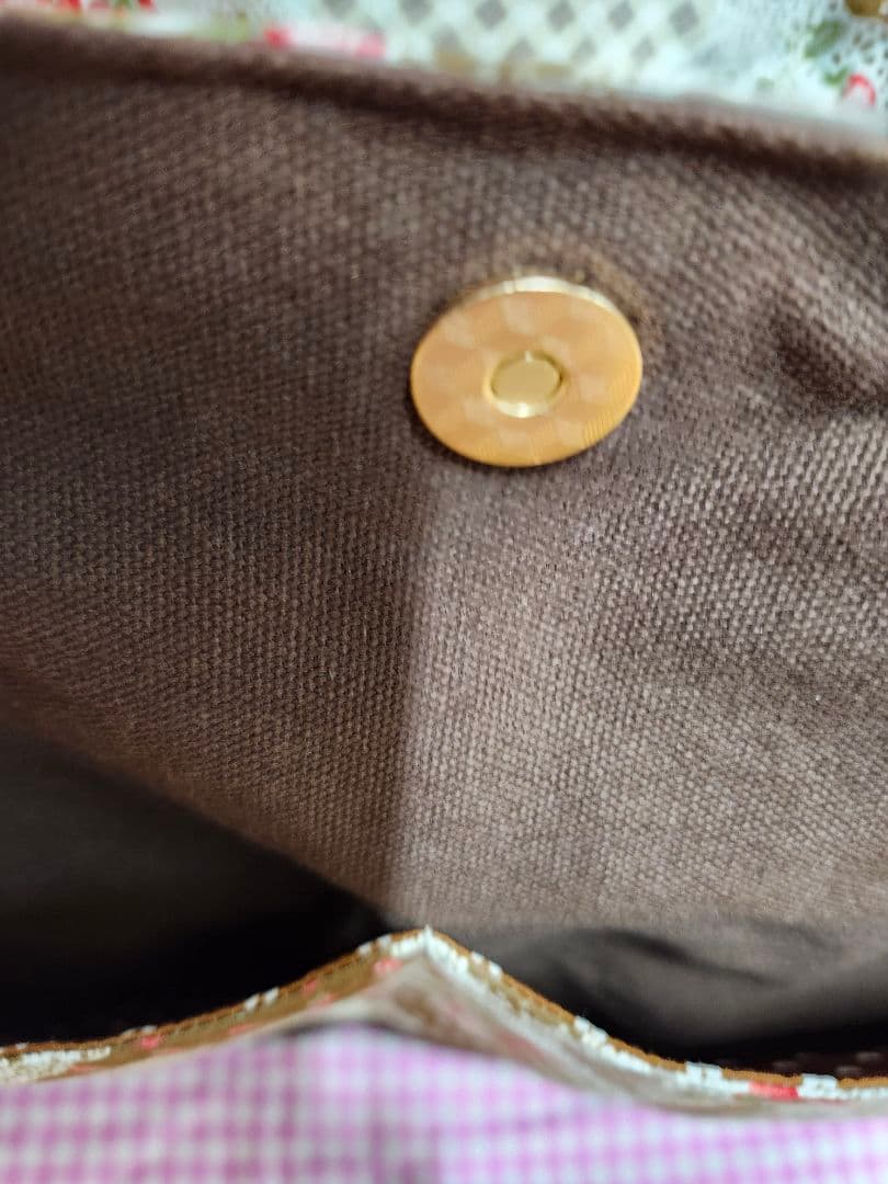 ハンドメイド、パンダパネル生地ポケット付きトートバッグ