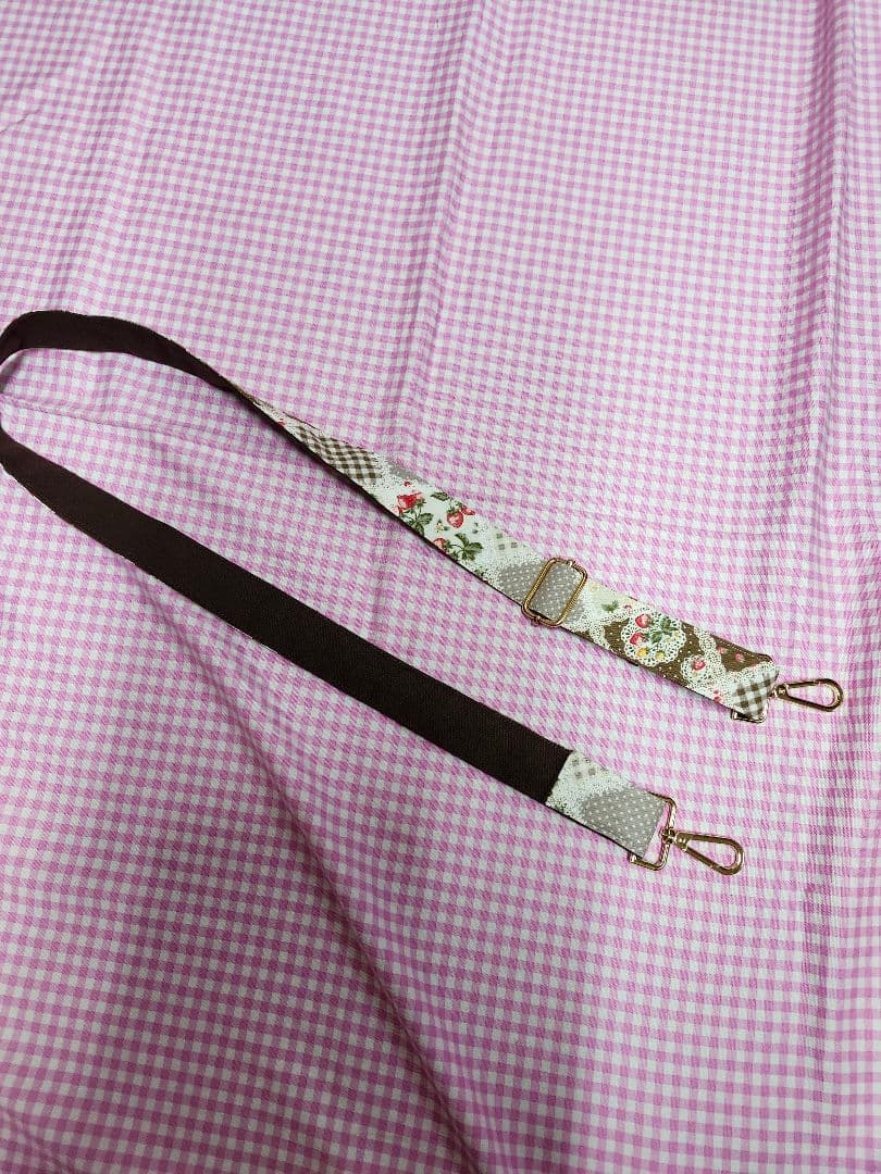 ハンドメイド、パンダパネル生地ポケット付きトートバッグ