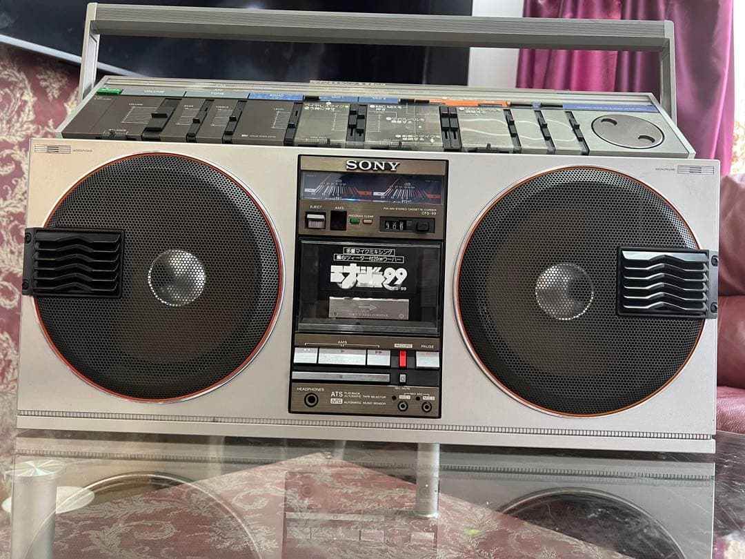 BT付きSONY ソニー FM/AMラジカセ CFS-99 中古品 動作品美品