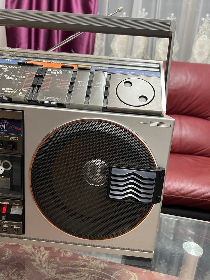 BT付きSONY ソニー FM/AMラジカセ CFS-99 中古品 動作品美品