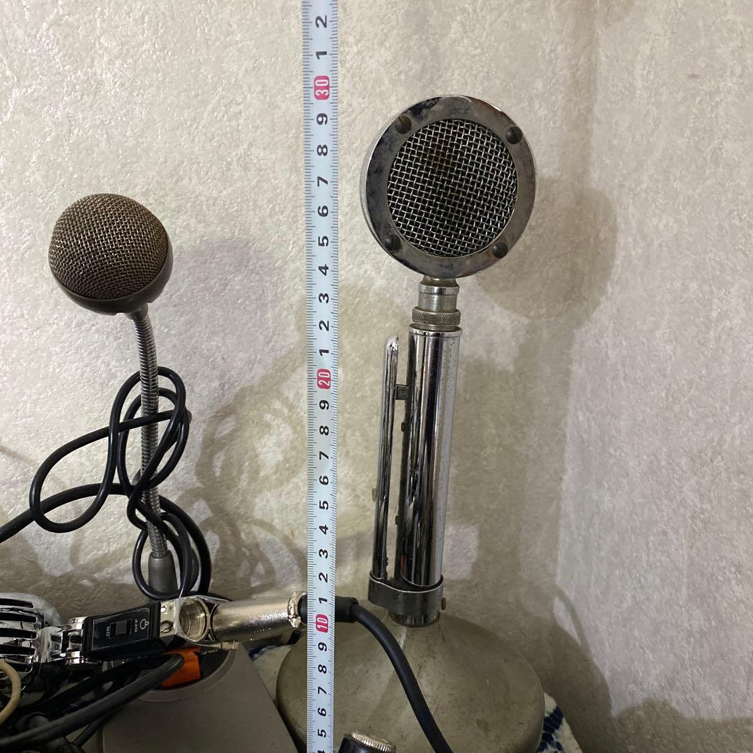 レトロ　マイク10個　アンティーク　mic ラジオ　スピーカー