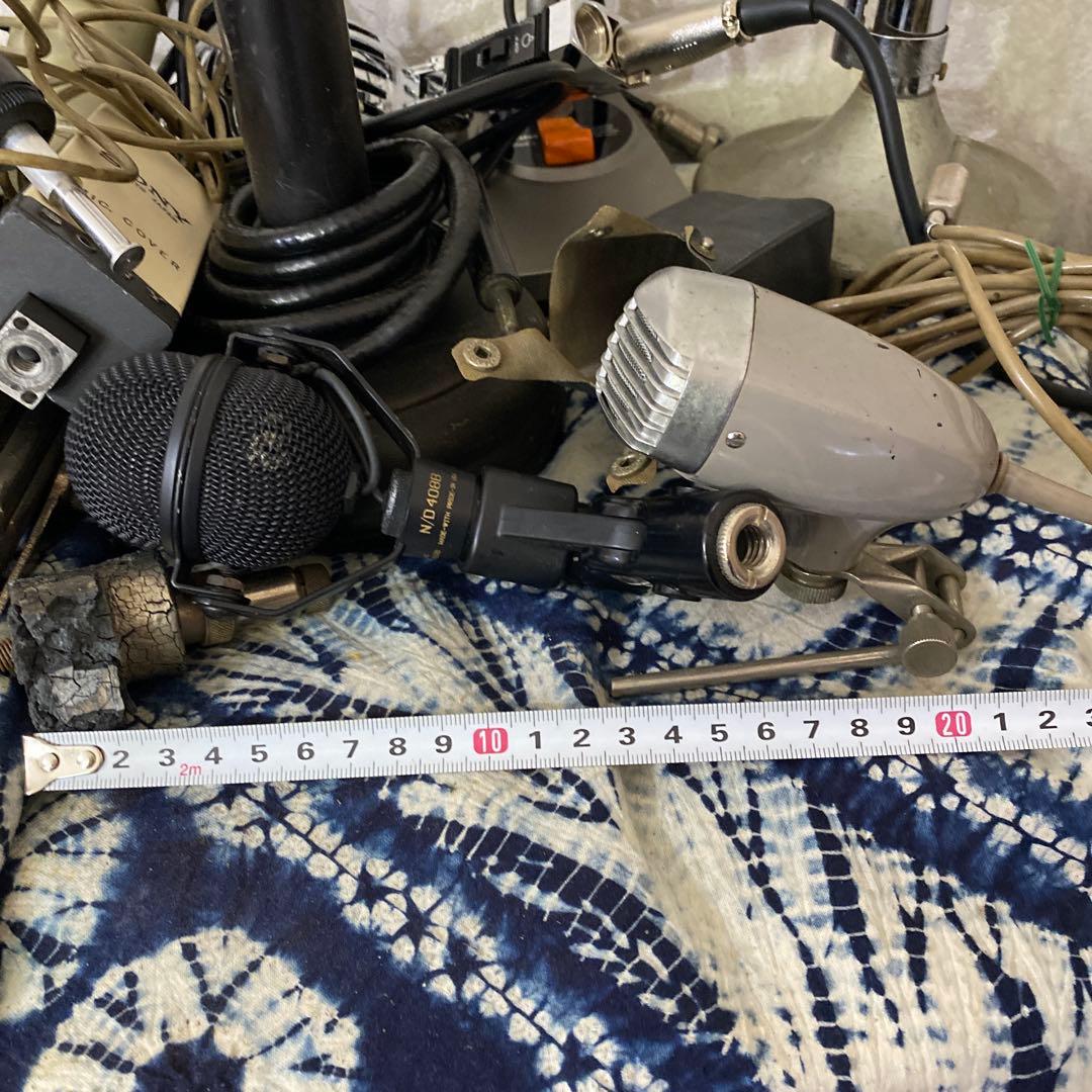 レトロ　マイク10個　アンティーク　mic ラジオ　スピーカー