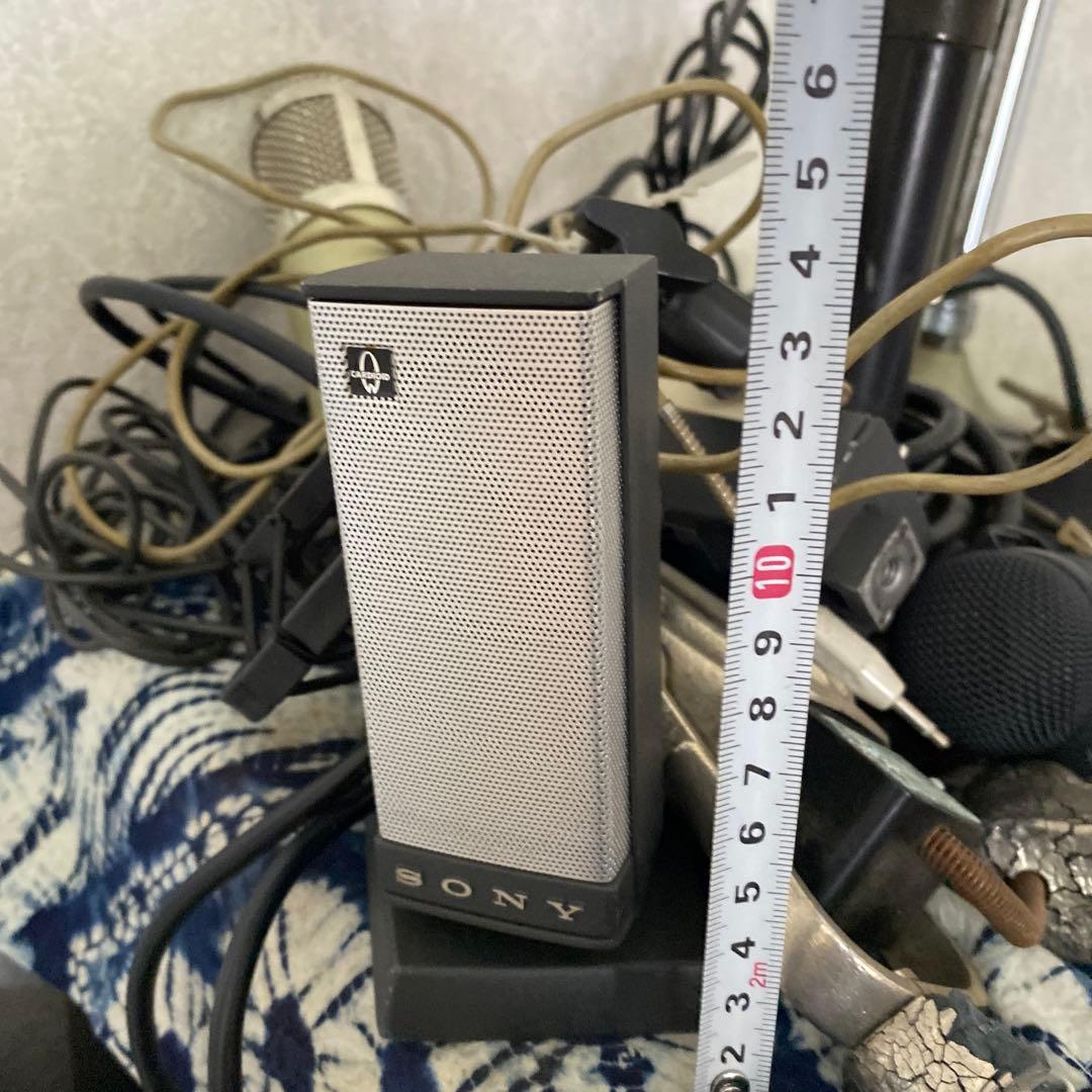 レトロ　マイク10個　アンティーク　mic ラジオ　スピーカー