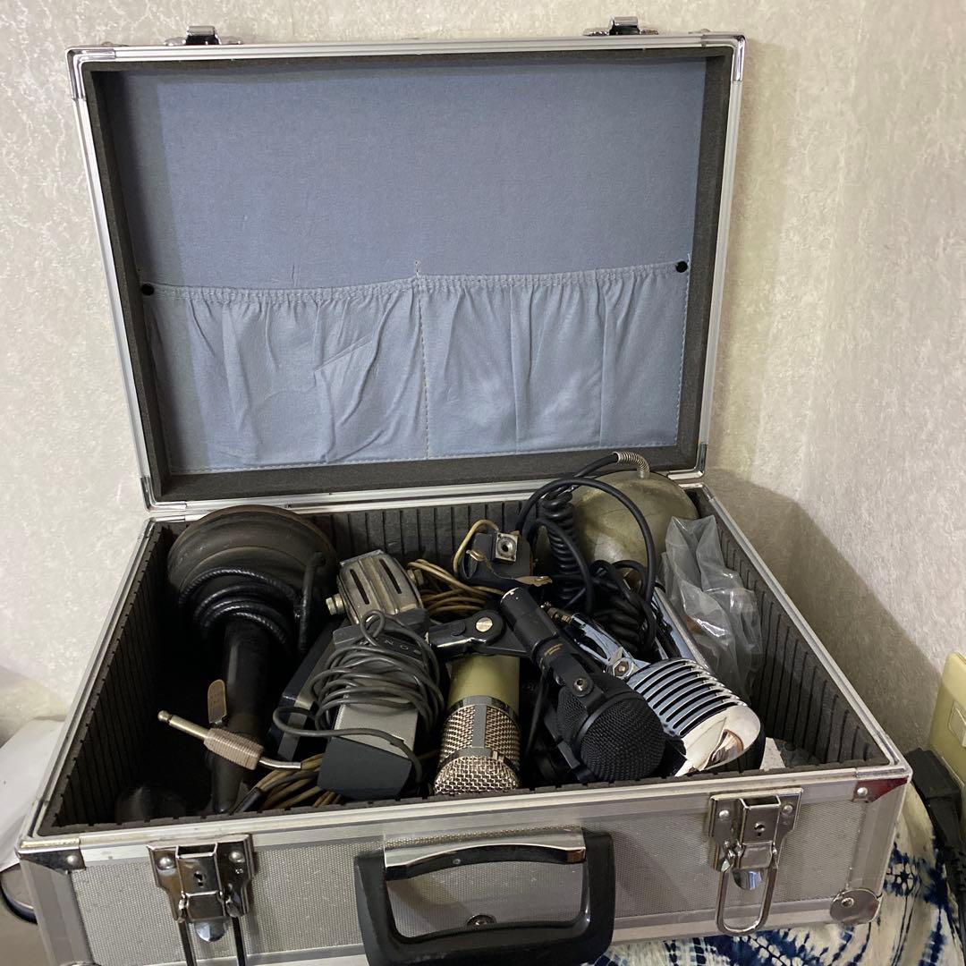 レトロ　マイク10個　アンティーク　mic ラジオ　スピーカー