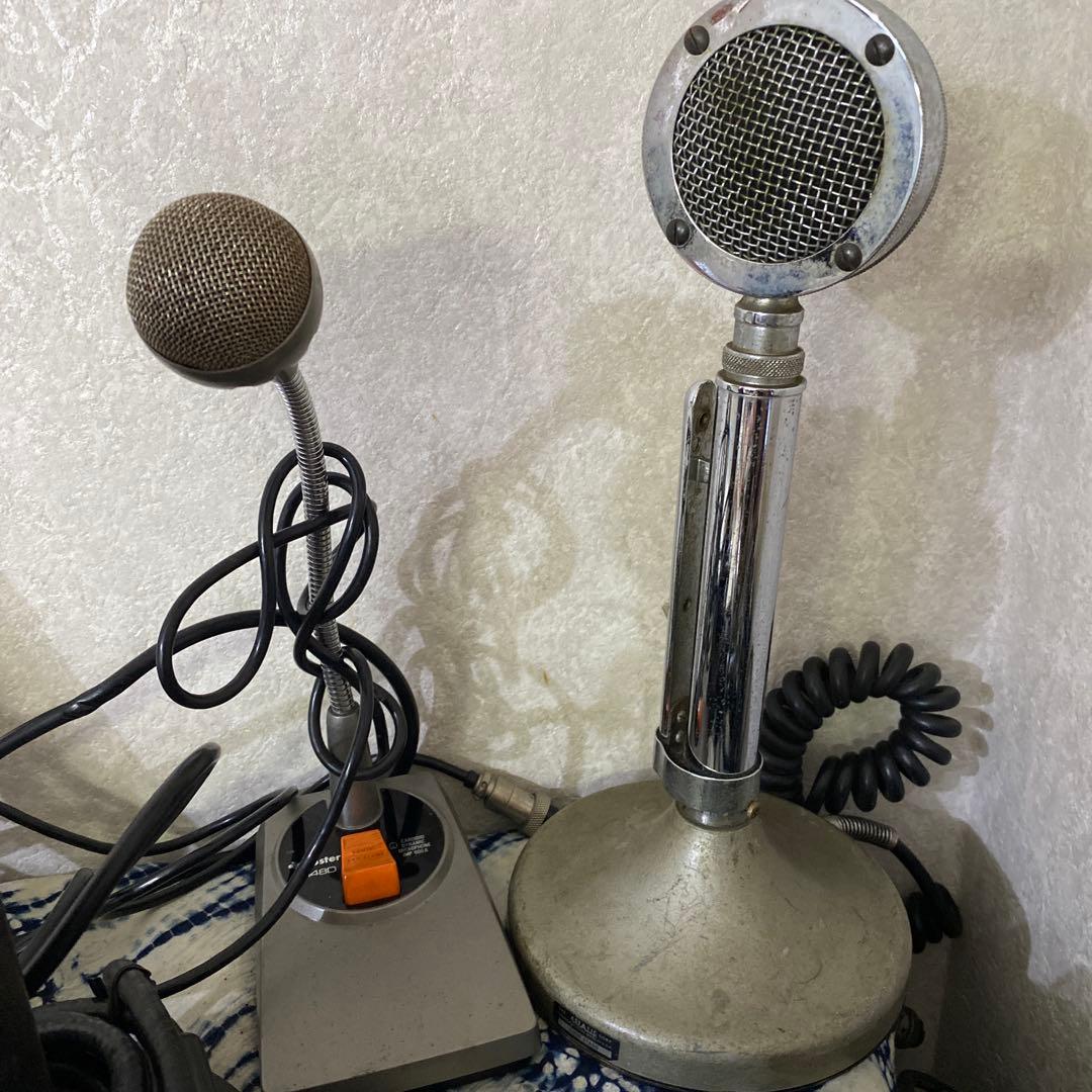 レトロ　マイク10個　アンティーク　mic ラジオ　スピーカー