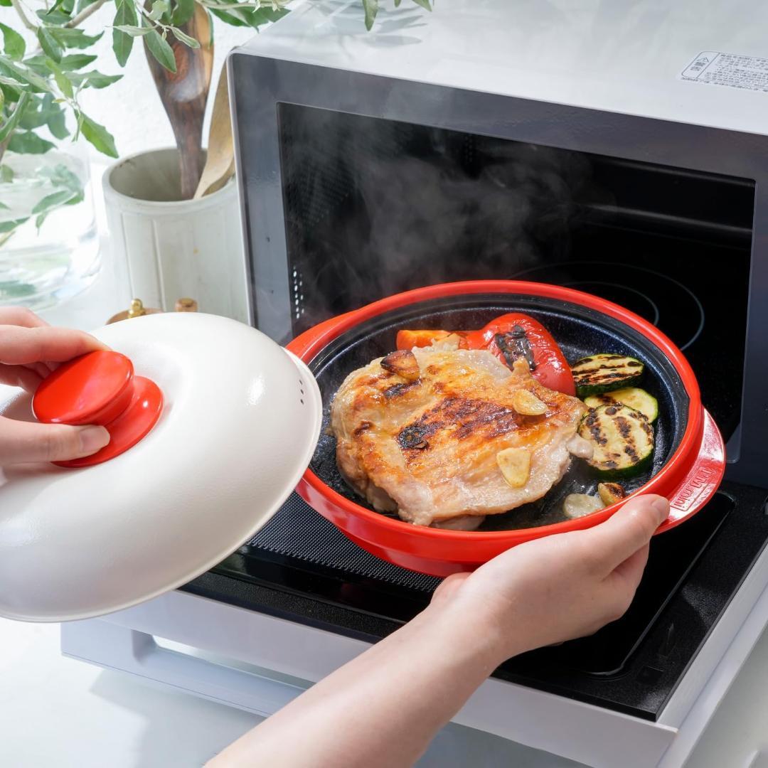 【未使用】レンジメートプロ 電子レンジ専用調理器 グリル 焼き目 調理器具