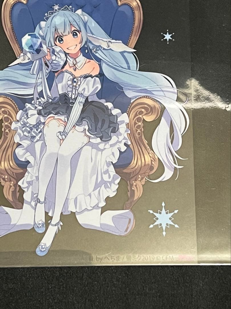 初音ミク　ペンライトフィルム　 MIKU2019 雪ミク　1枚