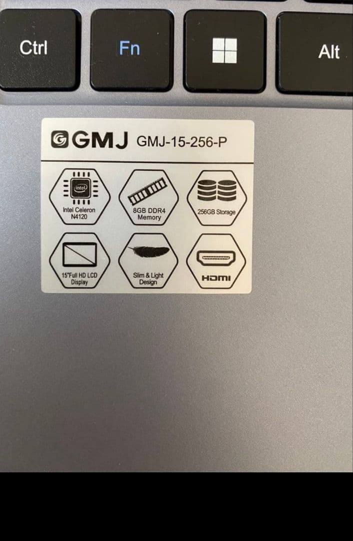 GM-JAPAN ノートパソコン 薄型 ノートPC 15.6インチバッテリー良好