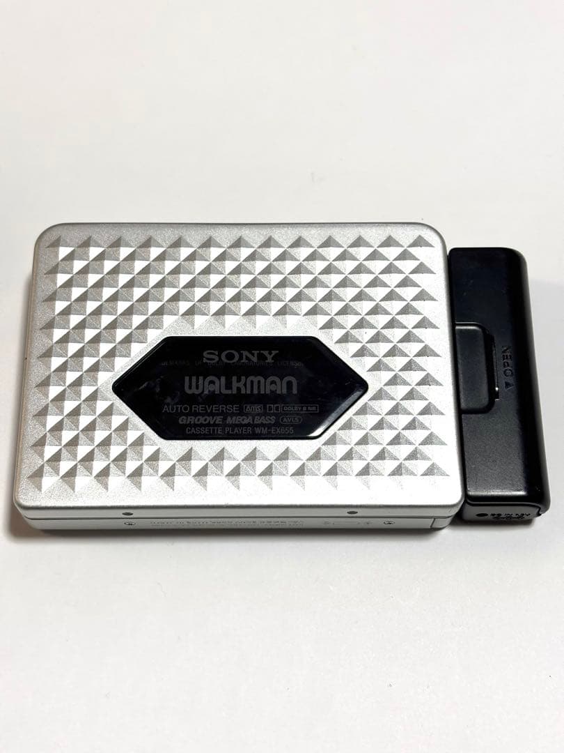 SONY カセットウォークマン WM-EX655 整備品 シルバー