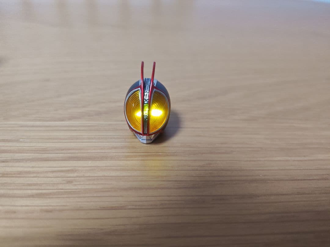 仮面ライダーファイズ　555　改造ヘッドパーツ　発光頭部　真骨彫