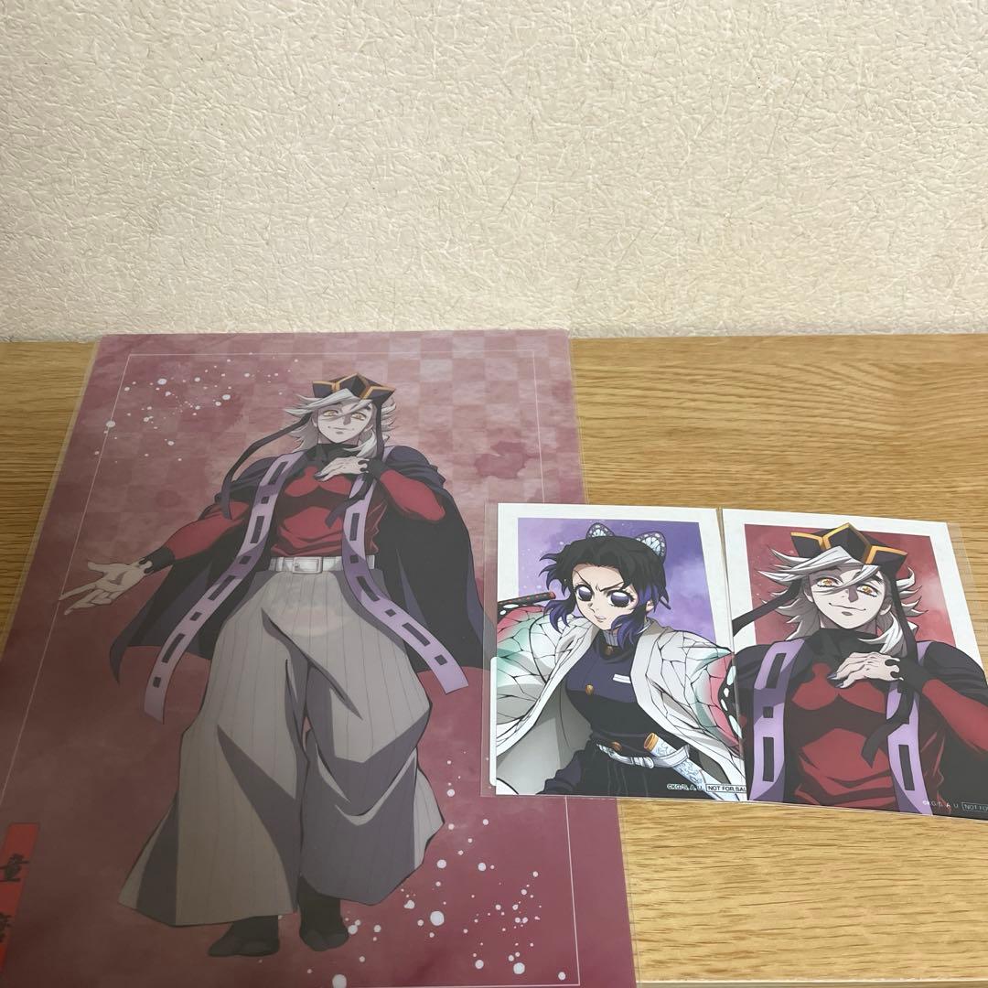 鬼滅の刃　アニプレックスオンラインくじ　童磨フィギュア+おまけ3枚目の写真