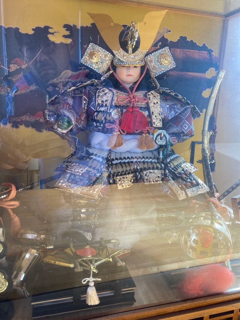 【大特価】伝統的な五月人形 武士の装束