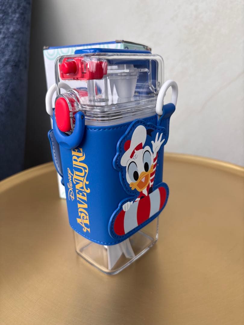 ディズニークルーズ アドベンチャー号　ストロー付きボトル★DCL