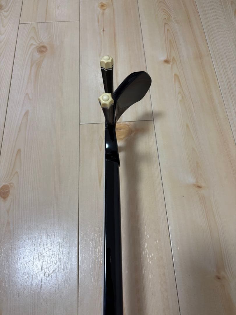 三線 ヘビ皮製 黒色 ケース付き