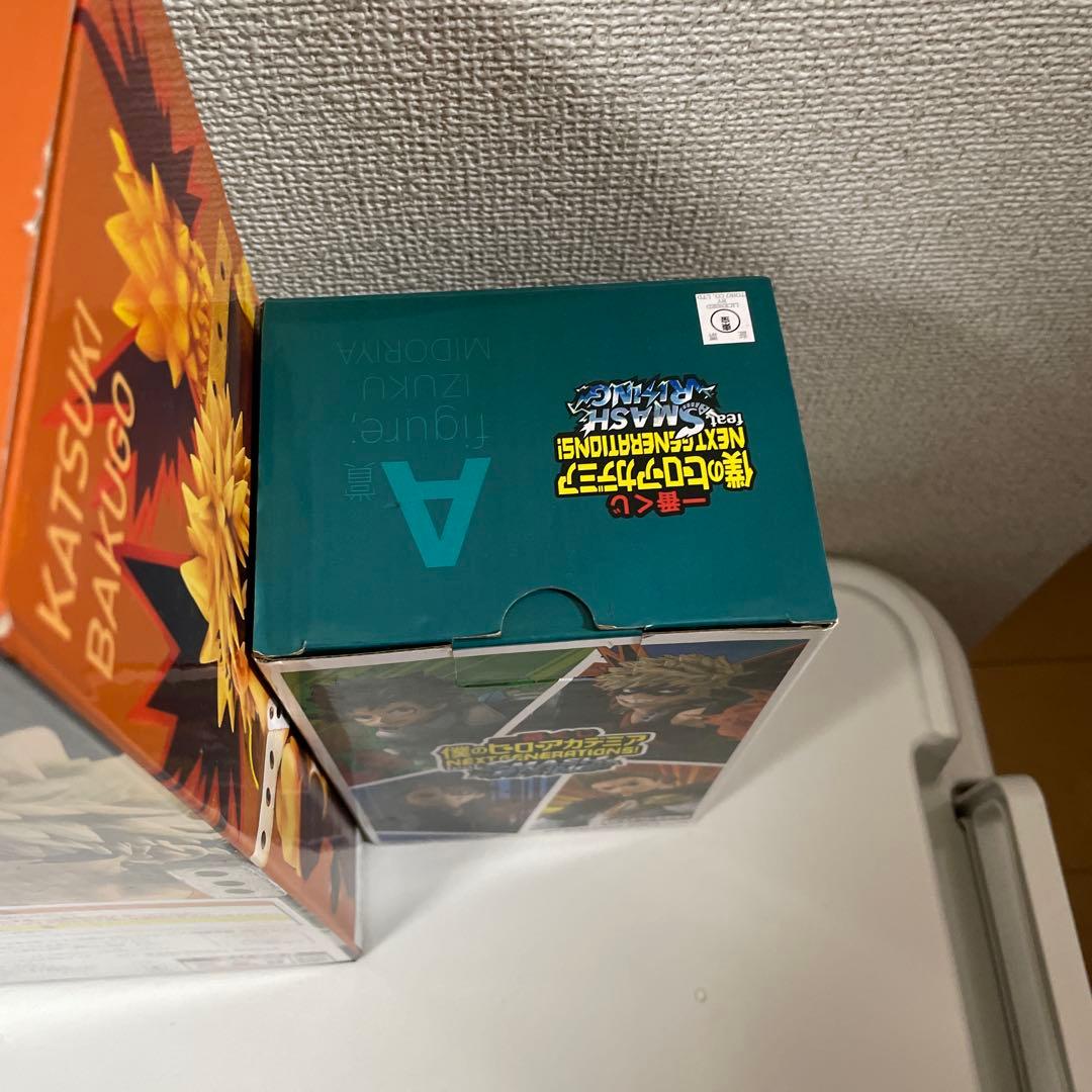 一番くじ 僕のヒーローアカデミア 緑谷・爆豪・轟・ベストジーニスト フィギュア