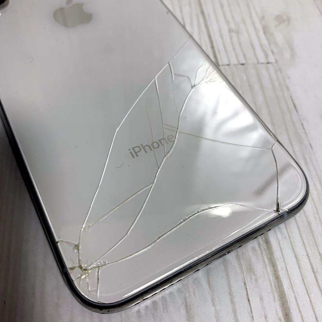 ジャンク iPhone XS アップル シルバー 256GB Apple スマホ