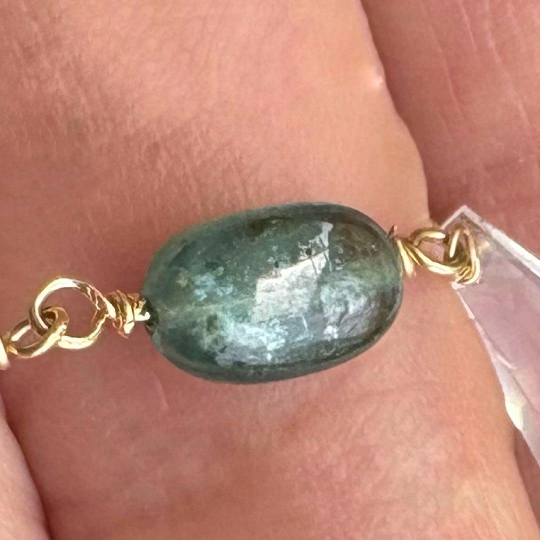 天然石14kgfブレスレット