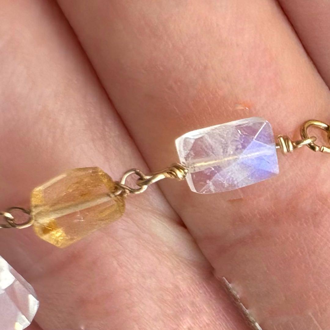 天然石14kgfブレスレット