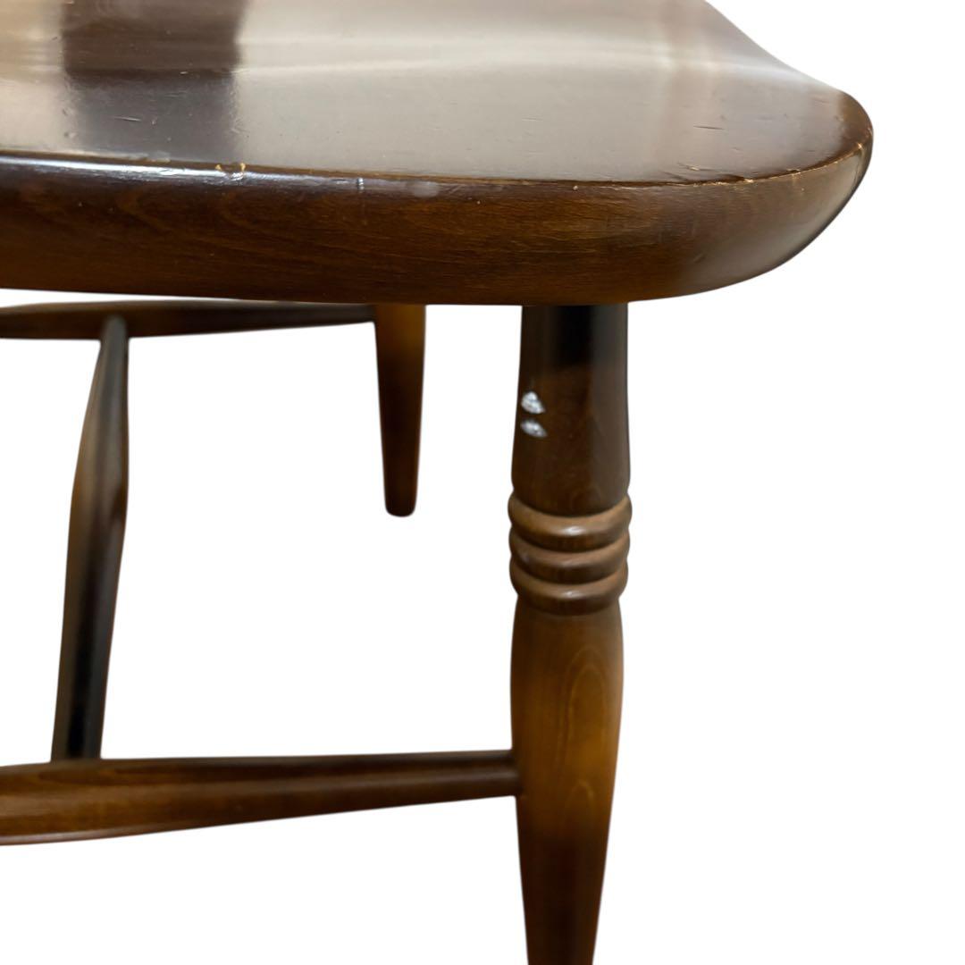 飛騨産業　キツツキ　ウィンザーチェア　ダイニング　クラシック　茶色　アンティーク