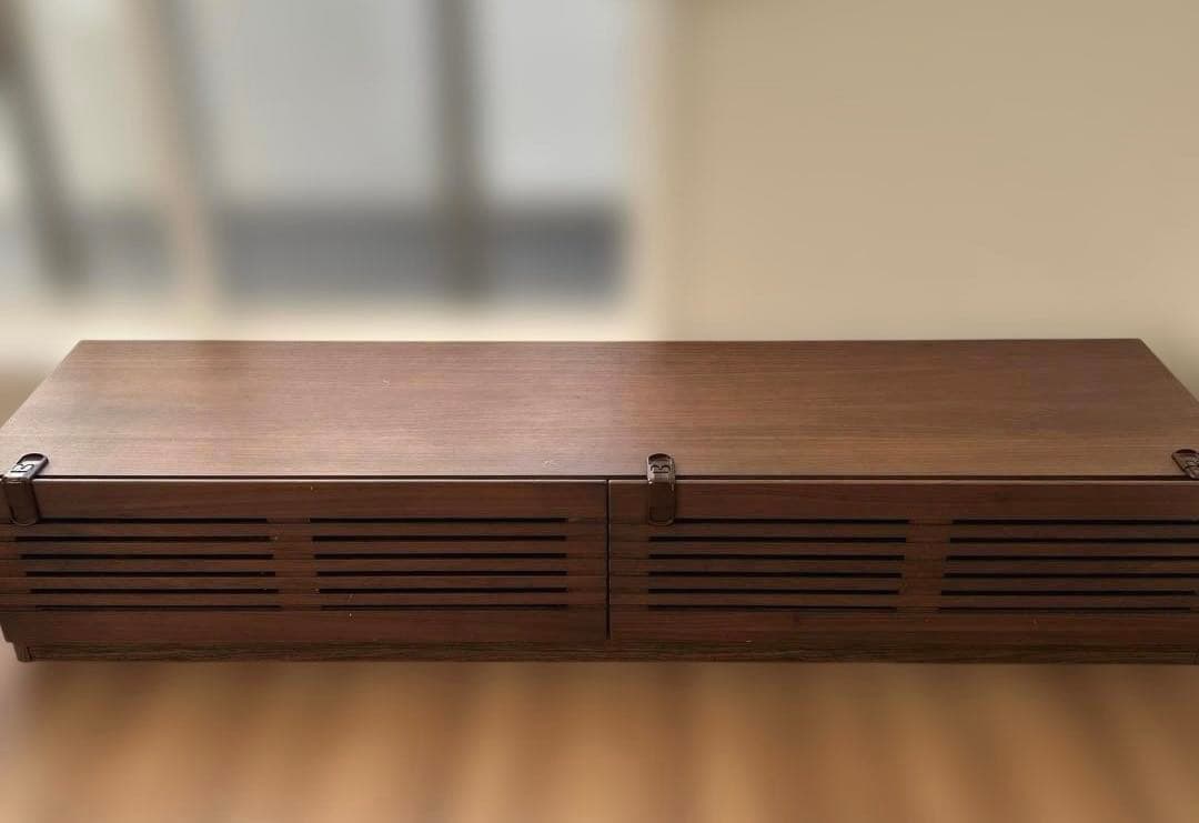 ダークブラウン 木製 テレビボード　180㎝