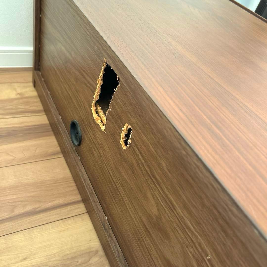 ダークブラウン 木製 テレビボード　180㎝