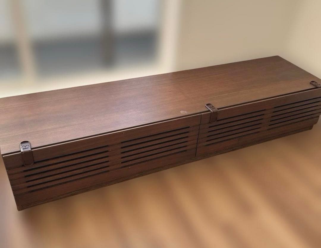 ダークブラウン 木製 テレビボード　180㎝