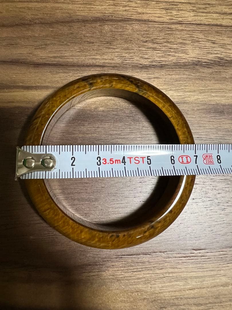 天然石 タイガーアイ バングル ケース付き